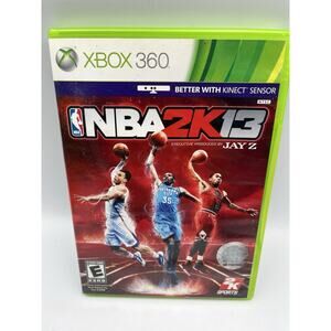 NBA 2K13 (Microsoft Xbox 360, 2012) Basketball, Executive Produced by Jay Z
